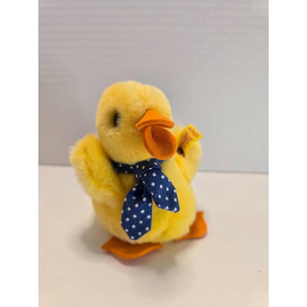 Steiff Vintage  Duck West Germany w/Yellow Ear Tag 6" Plush Toy #5376/11
